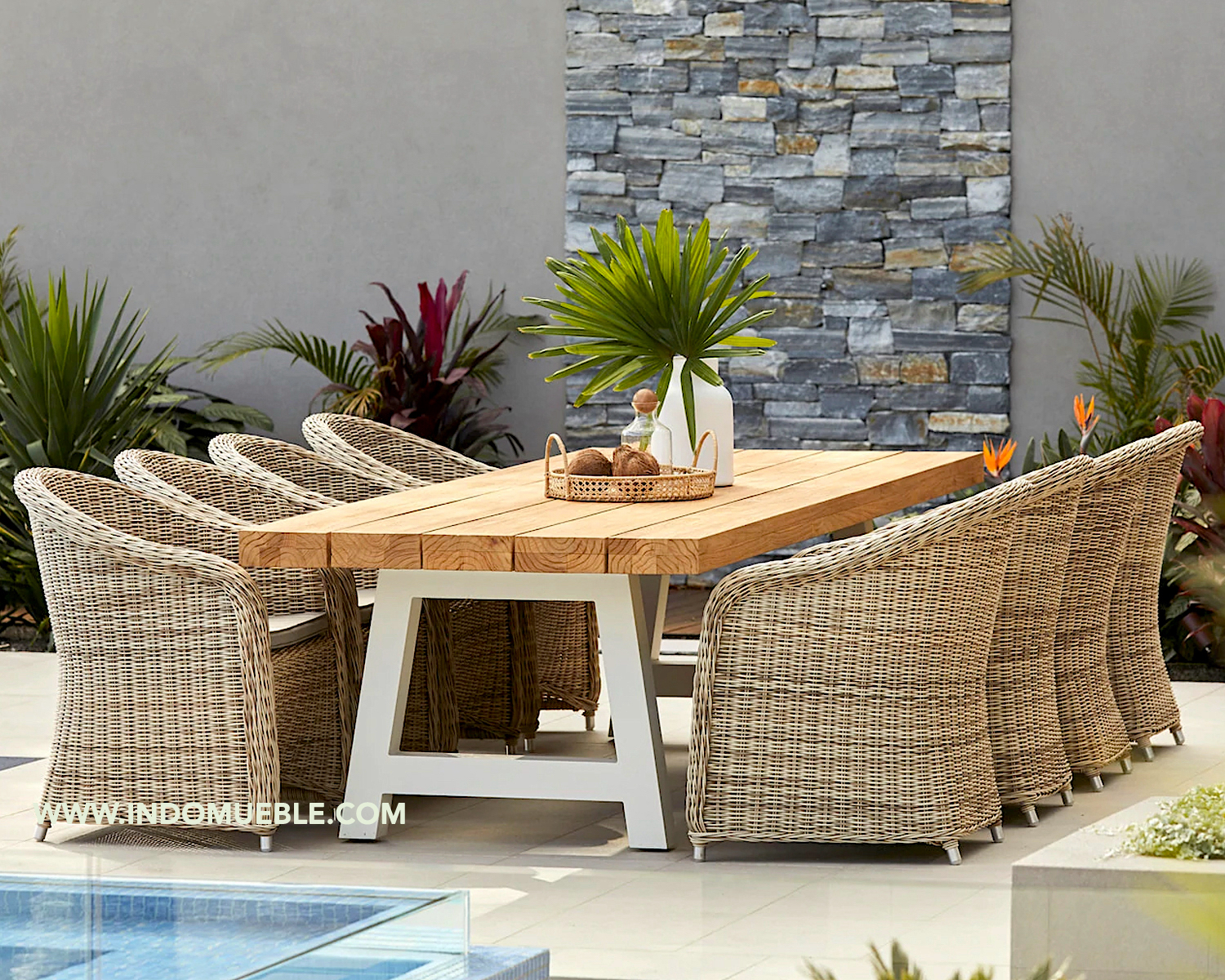 Premium teak outdoor furniture collection