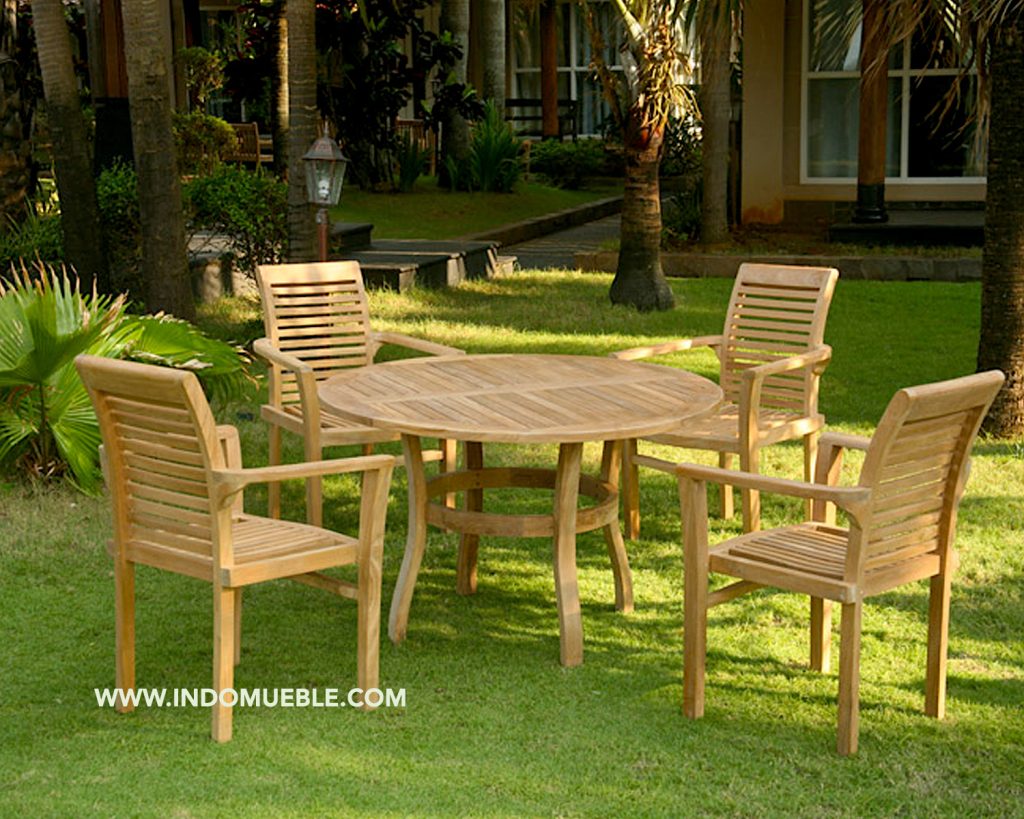 Wooden Teak Furniture Manufacturer Indonesia Patio Furniture Set