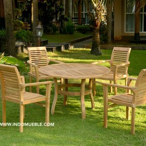 Stacking Chairs And Round Table At Factory Price